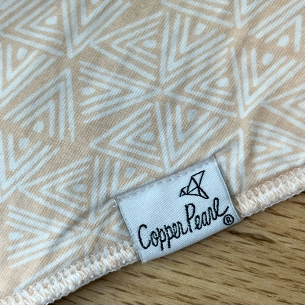 Copper Pearl Baby Bib Set Bandana Cotton Fleece Snap Closure Burp Cloth 6pc
